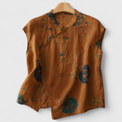 Alinora | Wardrobe-Staple Breathable Lightweight Silhouette Top