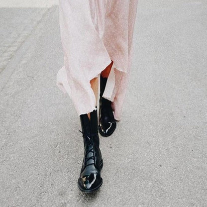 Clara | All-Day Ankle-High Round Comfort Shoe