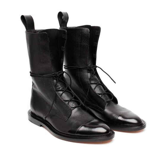 Clara | All-Day Ankle-High Round Comfort Shoe