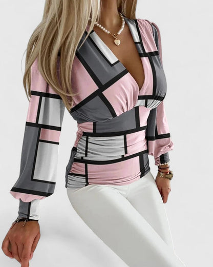 Andrina | Everyday V-Neck Lightweight Style Top
