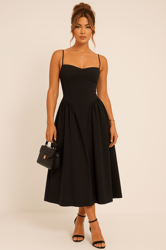 Genesis | Everyday Flared Midi Piece Dress