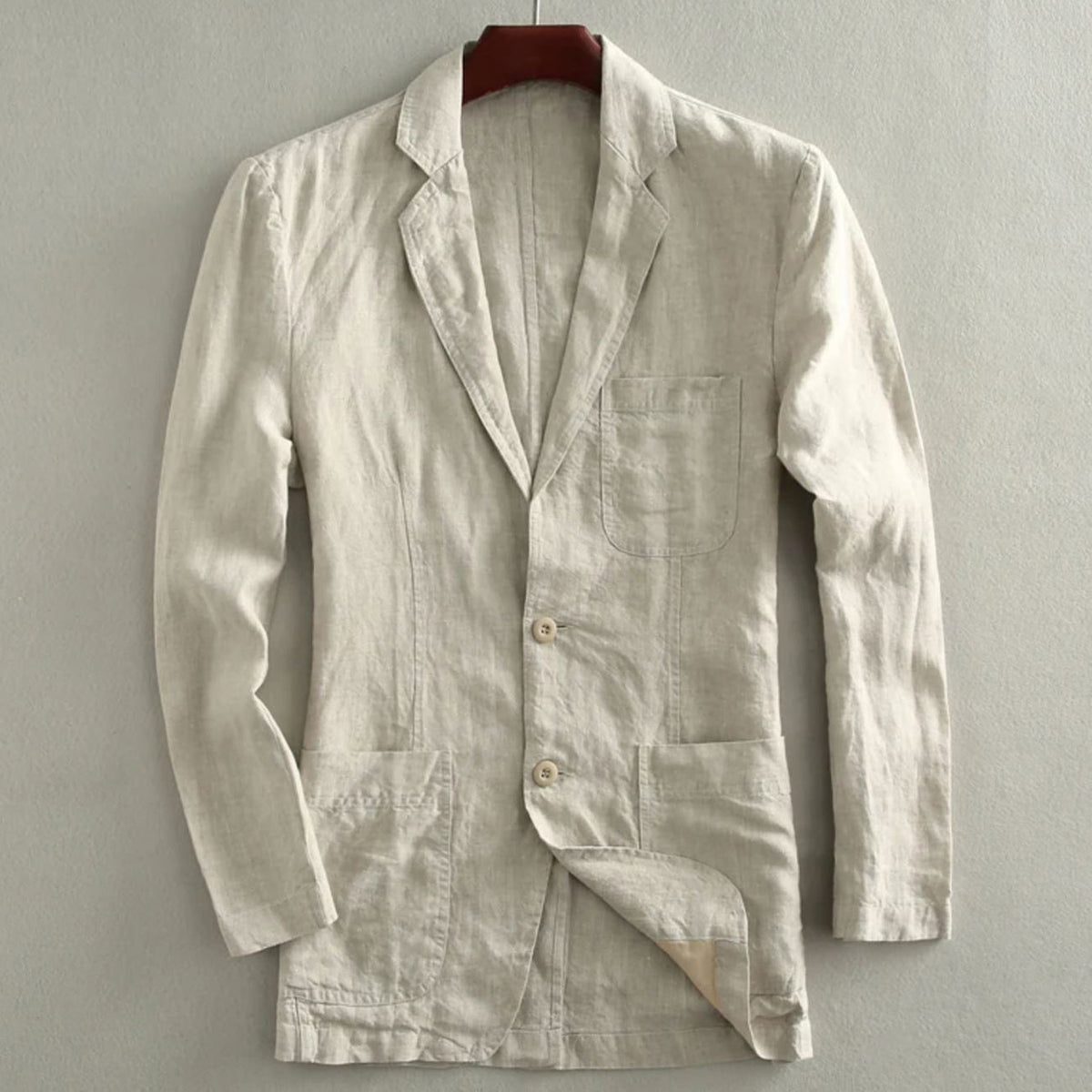 Roberto | Cold-Weather Linen Lightweight Fit Jacket