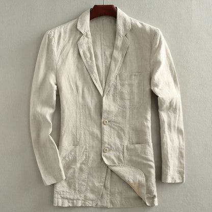 Roberto | Cold-Weather Linen Lightweight Fit Jacket