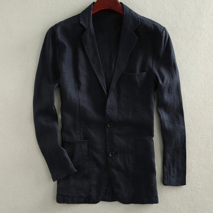 Roberto | Cold-Weather Linen Lightweight Fit Jacket