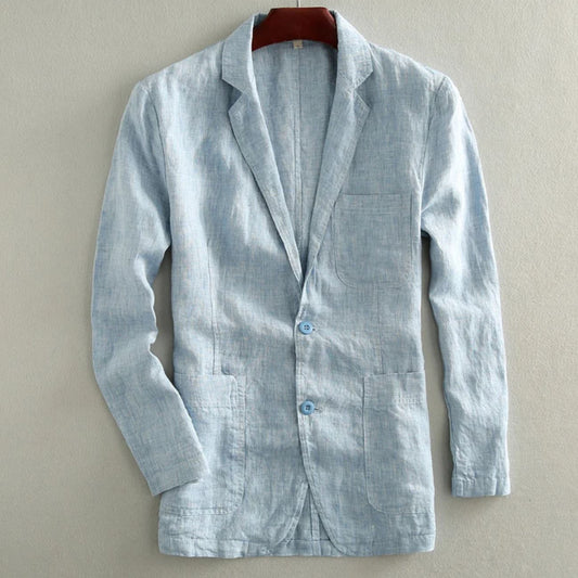 Roberto | Cold-Weather Linen Lightweight Fit Jacket