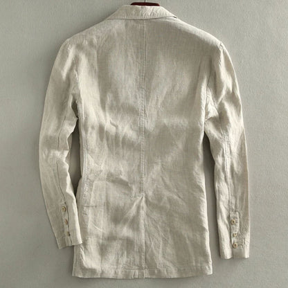 Roberto | Cold-Weather Linen Lightweight Fit Jacket