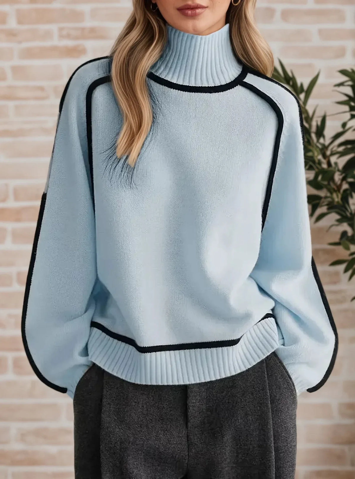 Asilia | Layering Wrap Elegance Texture Sweater