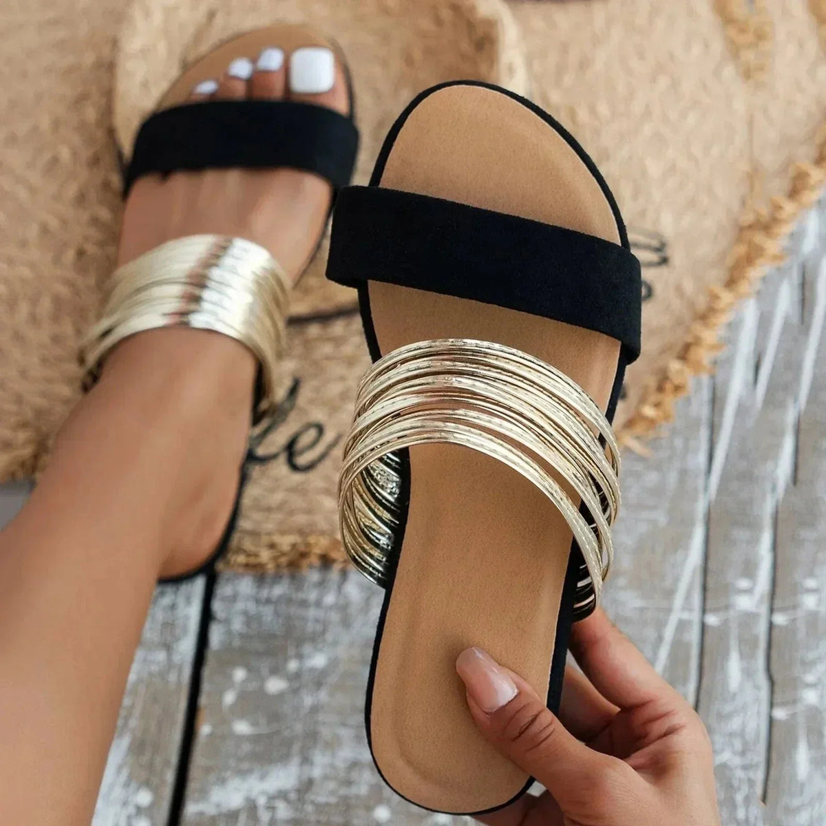 Azzurra | All-Day Orthopaedic Cushioned Everyday Wear Sandal