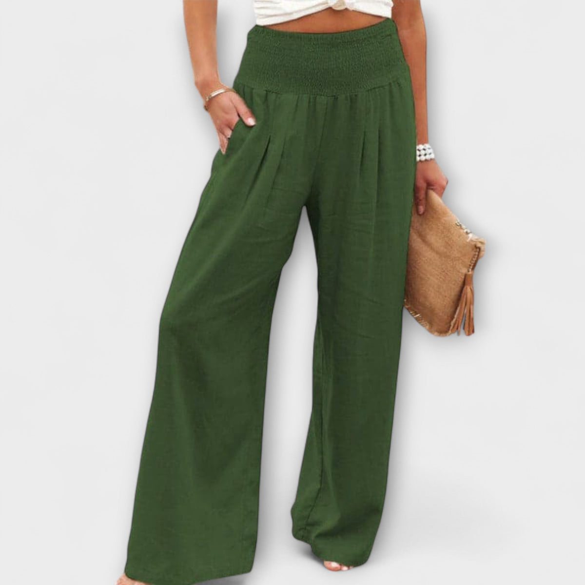 Mariateresa | Airy Wide-Leg Fit Pants