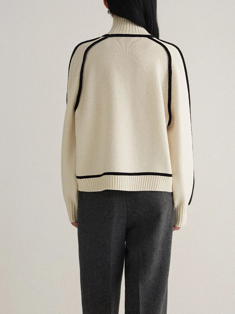 Asilia | Layering Wrap Elegance Texture Sweater