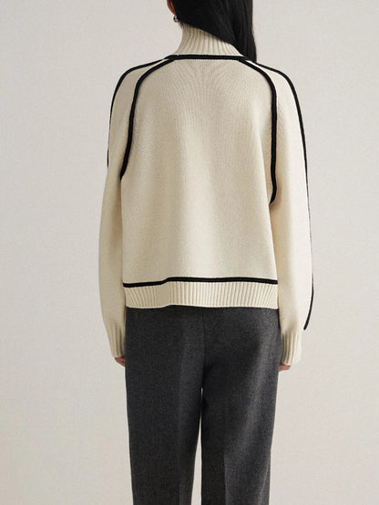 Asilia | Layering Wrap Elegance Texture Sweater