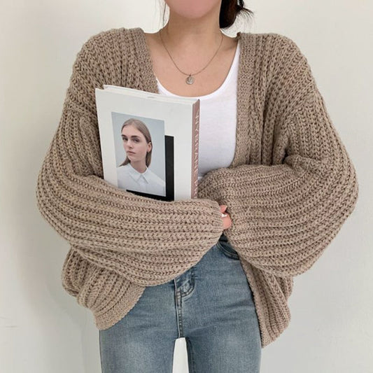 Assuntina | Cosy-Season Chunky Knit Comfort Cardigan