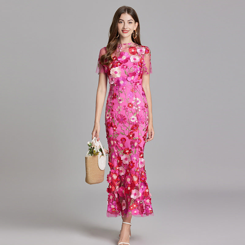 Vitoria | Garden-Party Maxi Floral Style Dress