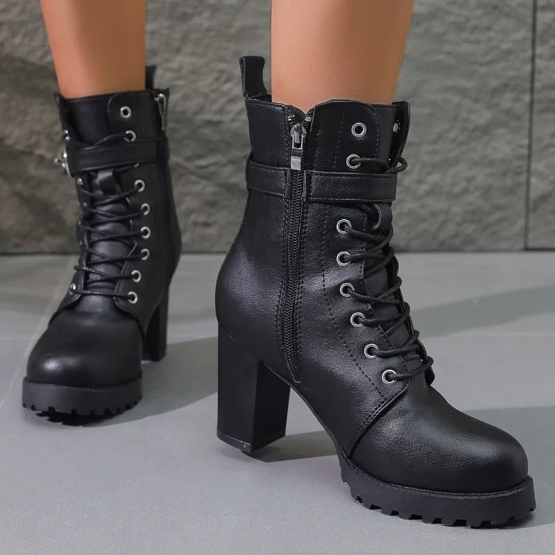 Alighiera | Autumn Lace-Up Ankle Support Boot