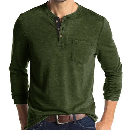 Logan | Layering Breathable Denim Silhouette Shirt
