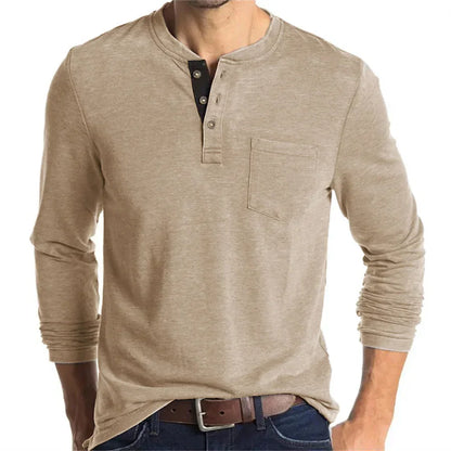 Logan | Layering Breathable Denim Silhouette Shirt