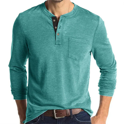 Logan | Layering Breathable Denim Silhouette Shirt