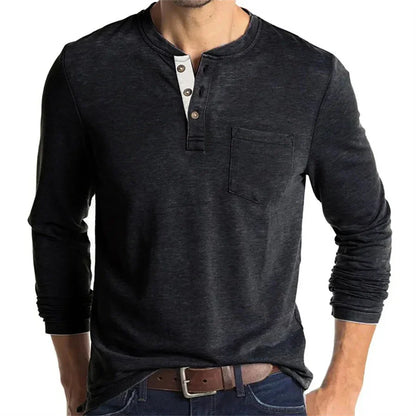 Logan | Layering Breathable Denim Silhouette Shirt