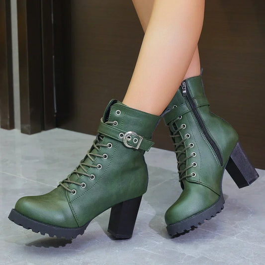 Alighiera | Autumn Lace-Up Ankle Support Boot
