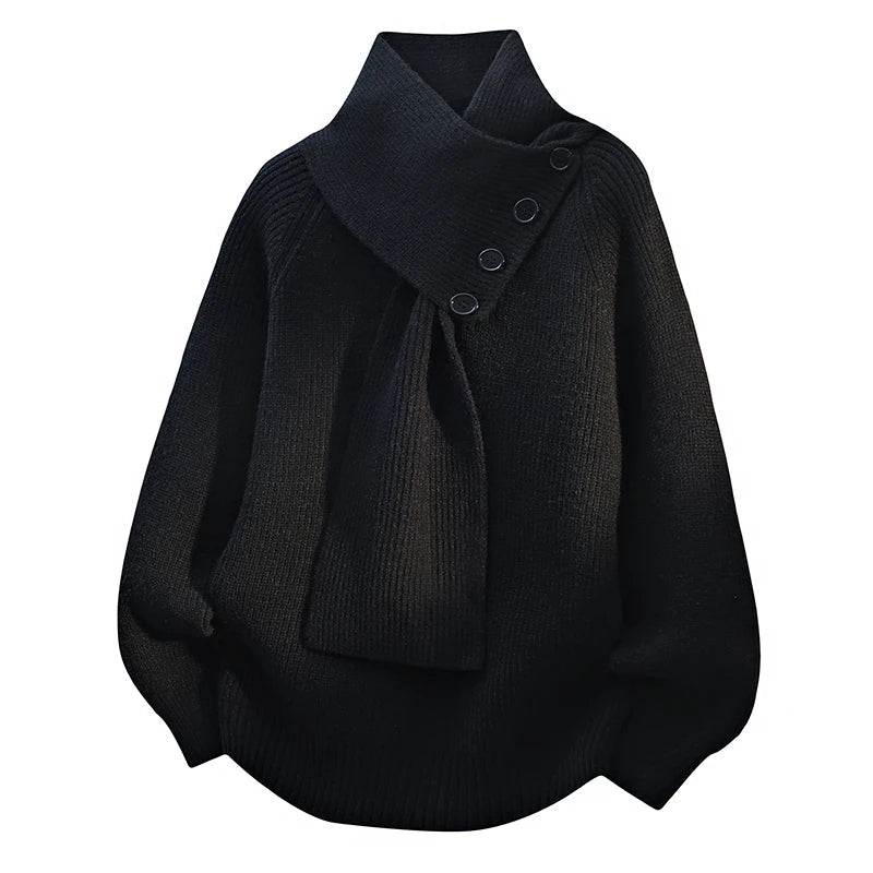 Aspia | Winter-Ready Wrap Coziness Sweater