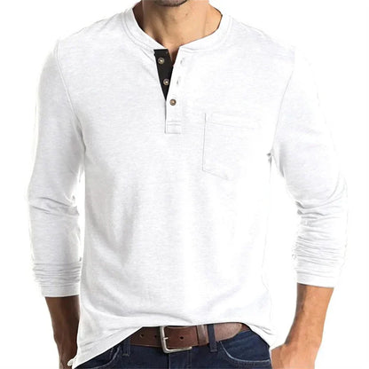 Logan | Layering Breathable Denim Silhouette Shirt