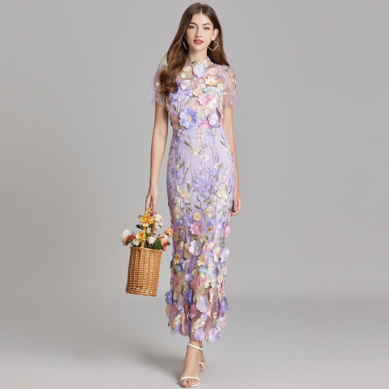Vitoria | Garden-Party Maxi Floral Style Dress