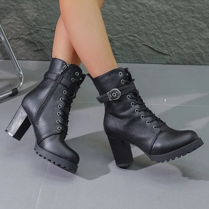 Alighiera | Autumn Lace-Up Ankle Support Boot