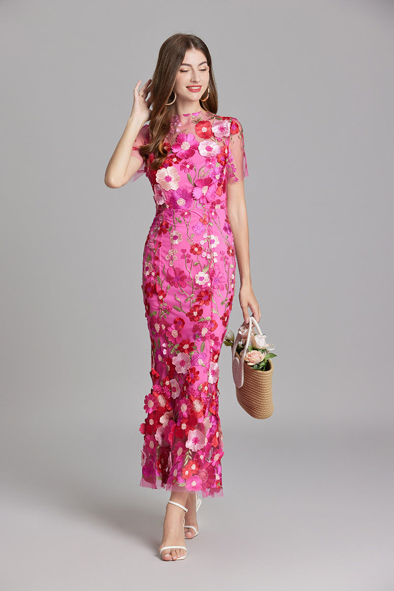 Vitoria | Garden-Party Maxi Floral Style Dress