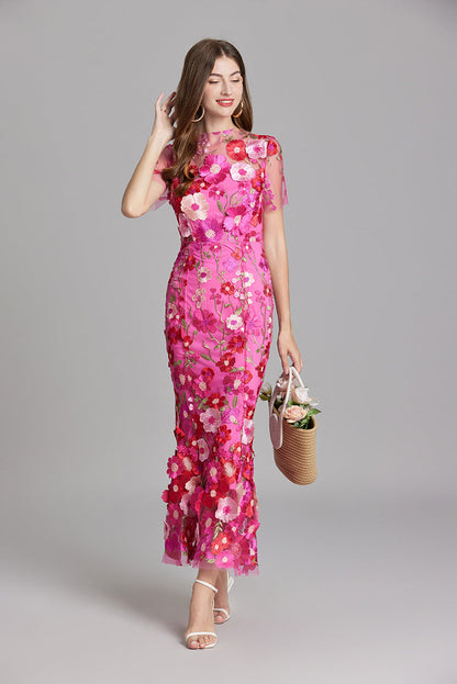 Vitoria | Garden-Party Maxi Floral Style Dress