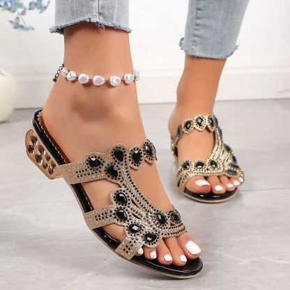 Rosangelica | Holiday Lightweight Glamour Grip Sandal