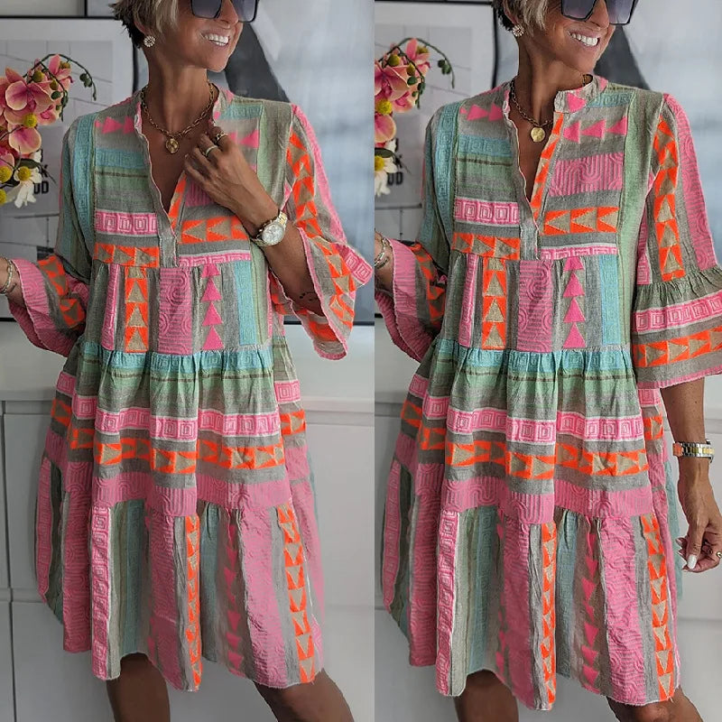 Mafalda | Airy Breathable A-Line Finish Dress