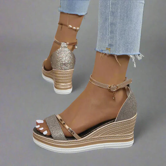 Celindra | All-Day Platform Wedge Cushioning Sandal