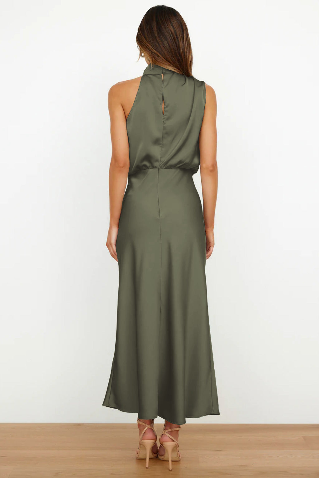 Bibiana | Brunch Halterneck Evening Silhouette Dress
