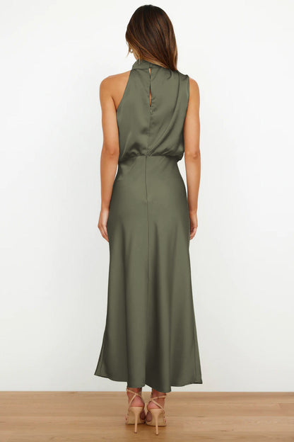 Bibiana | Brunch Halterneck Evening Silhouette Dress