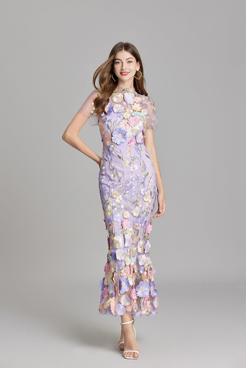 Vitoria | Garden-Party Maxi Floral Style Dress