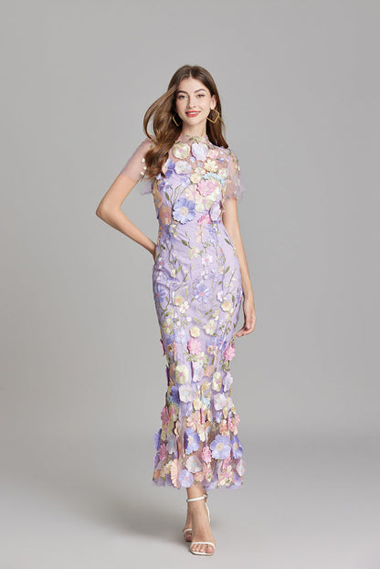Vitoria | Garden-Party Maxi Floral Style Dress