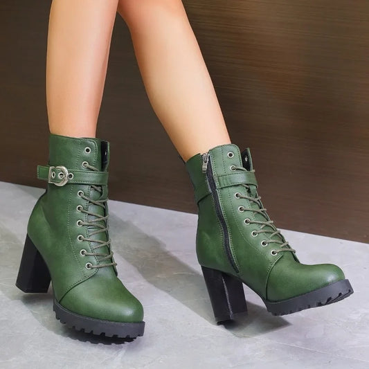 Alighiera | Autumn Lace-Up Ankle Support Boot