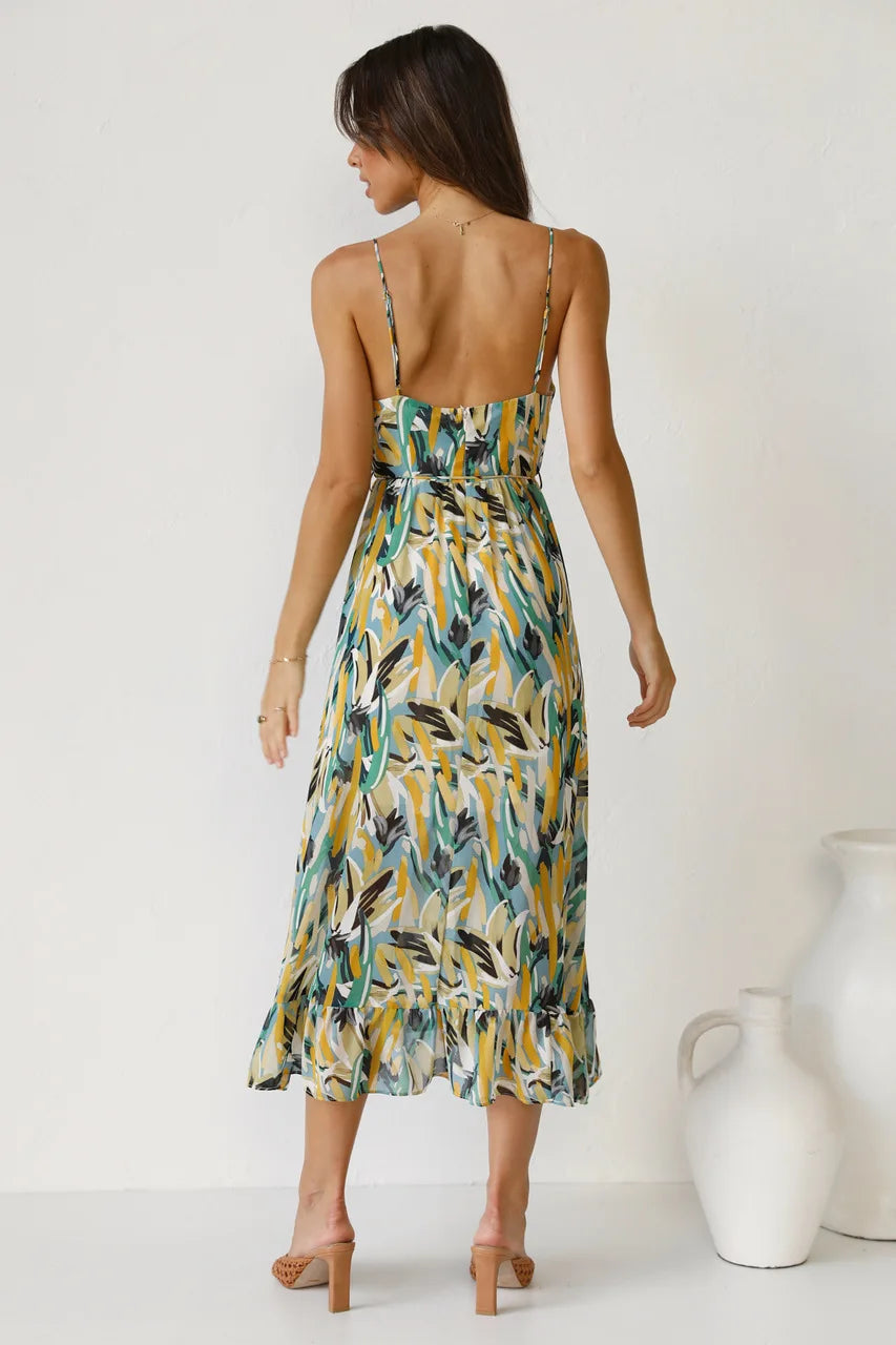 TropicLush(TM) | Effortless Flair Dress