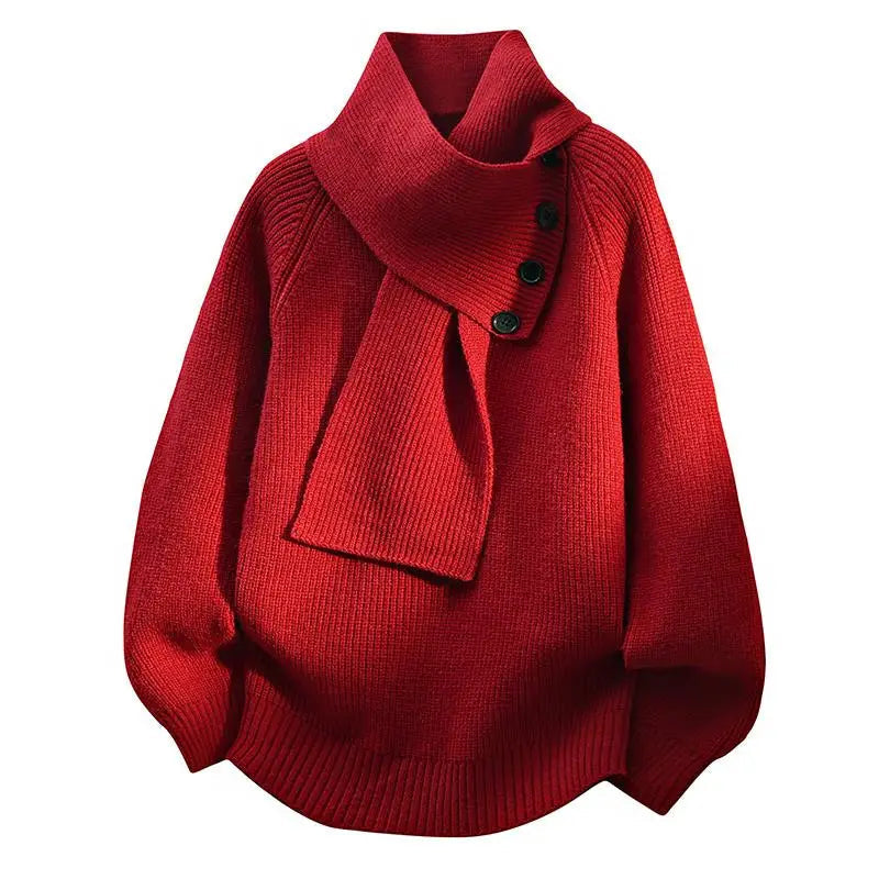 Aspia | Winter-Ready Wrap Coziness Sweater