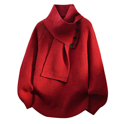 Aspia | Winter-Ready Wrap Coziness Sweater