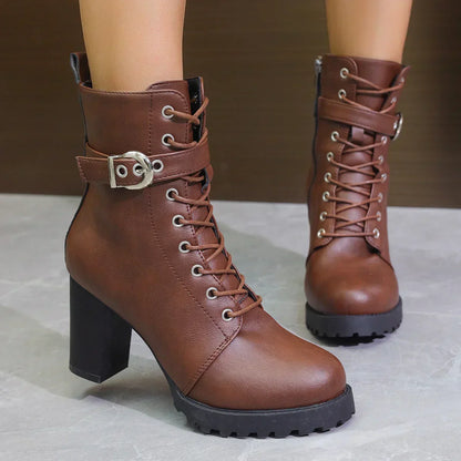 Alighiera | Autumn Lace-Up Ankle Support Boot
