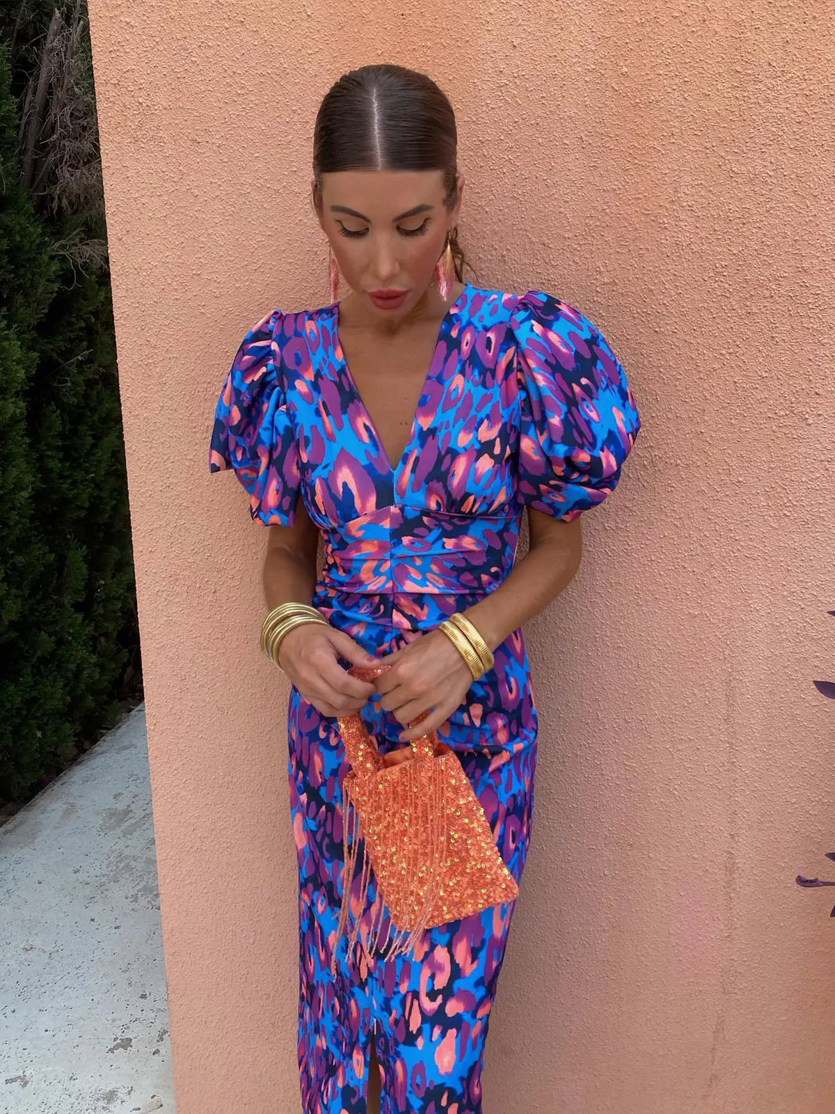 Monique | After-Five Midi Summer Design Dress