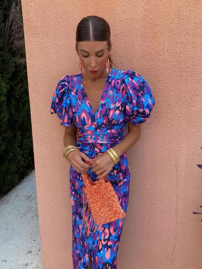 Monique | After-Five Midi Summer Design Dress