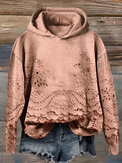 Artemia | Active Floral Warmth Hoodie