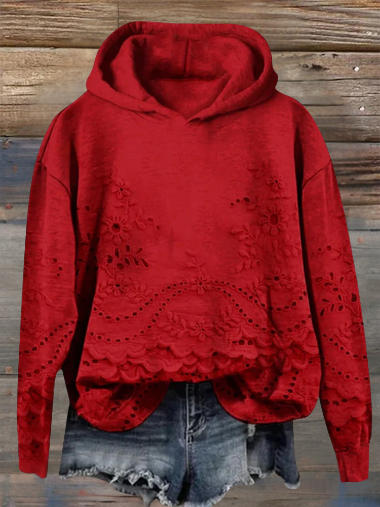 Artemia | Active Floral Warmth Hoodie