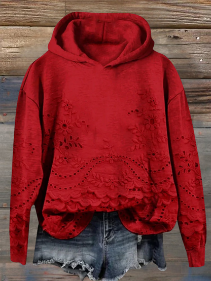 Artemia | Active Floral Warmth Hoodie