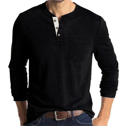 Logan | Layering Breathable Denim Silhouette Shirt