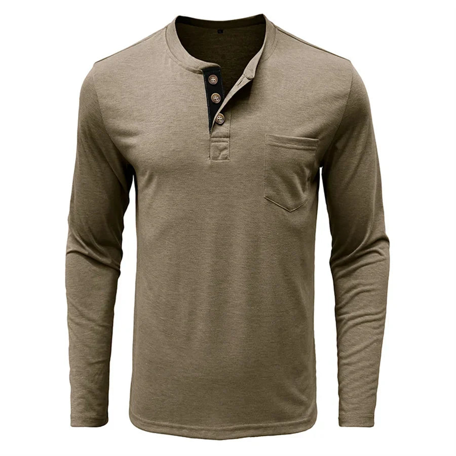 Logan | Layering Breathable Denim Silhouette Shirt