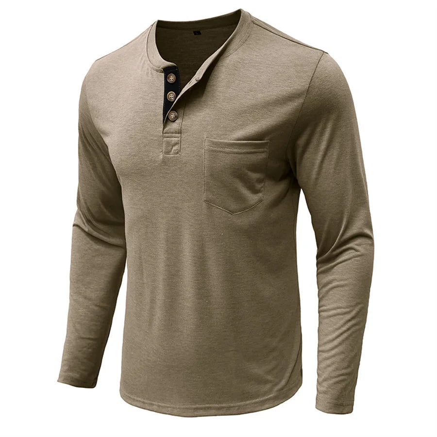 Logan | Layering Breathable Denim Silhouette Shirt