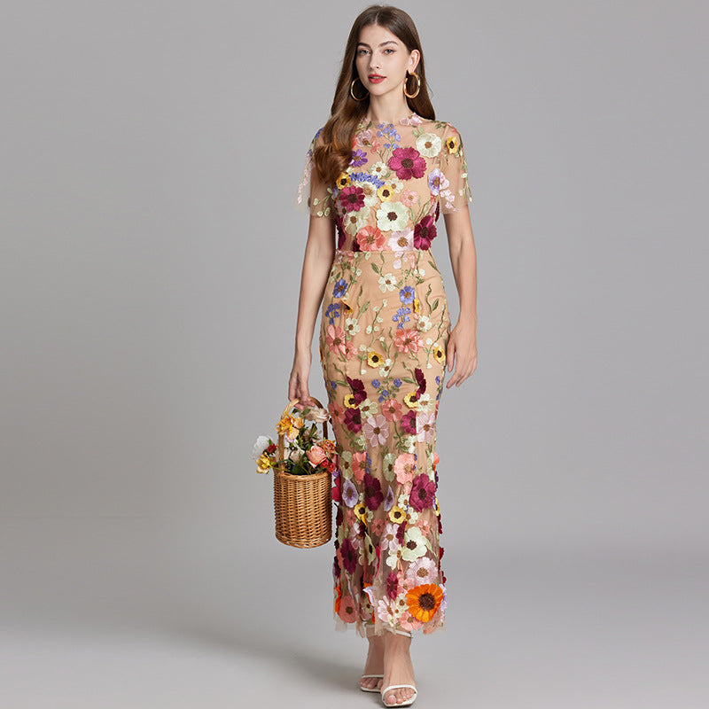 Vitoria | Garden-Party Maxi Floral Style Dress